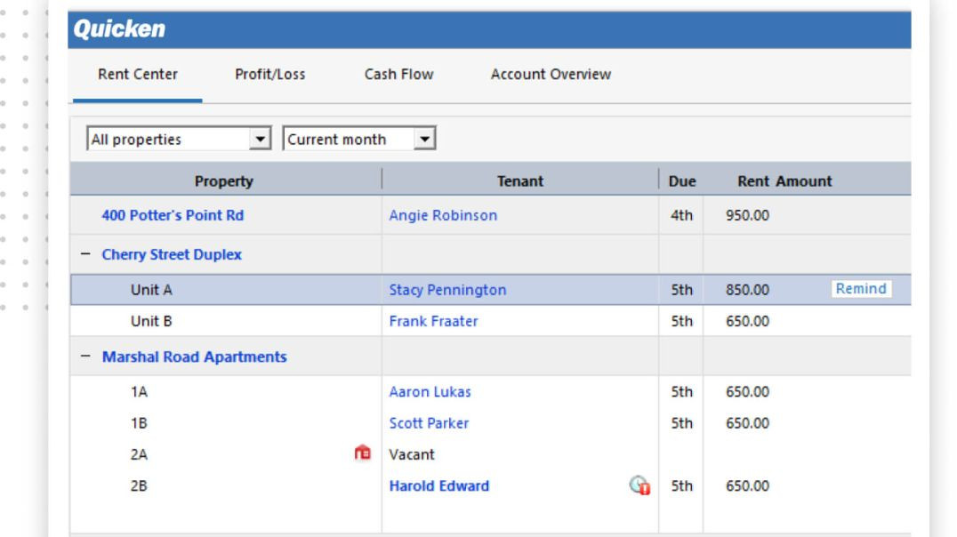 Rent management system